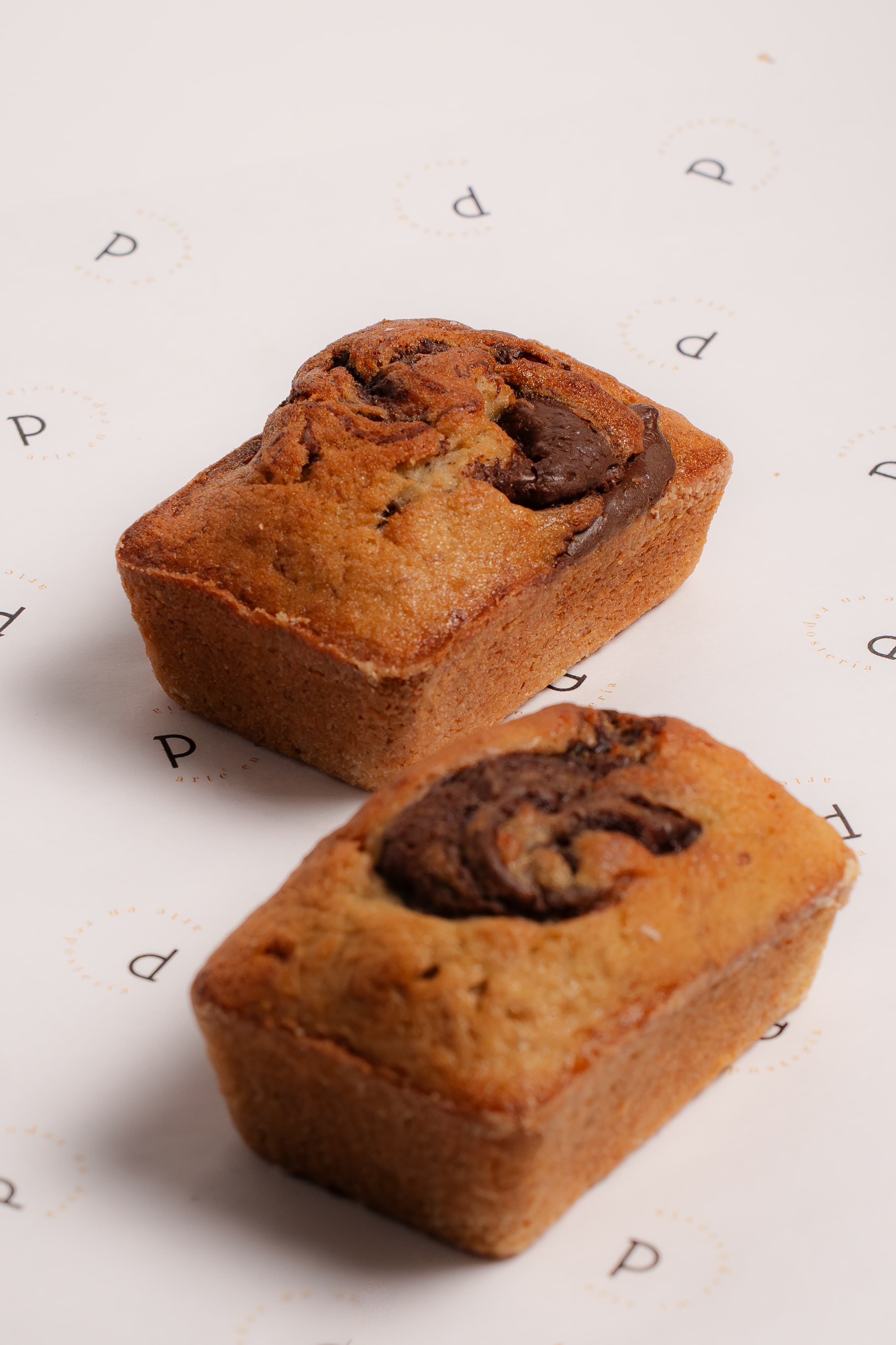 Panque de Plátano con Nutella